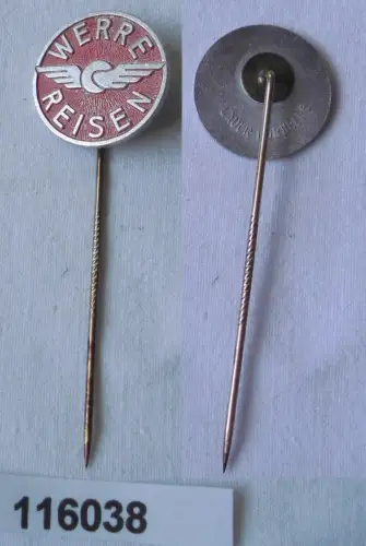 alte Firmen Anstecknadel Werre Reisen um 1930 (116038)