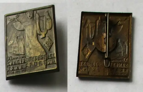 Abzeichen XI. deutsches Sängerbundesfest Frankfurt am Main Juli 1932 (132646)