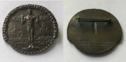seltenes Abzeichen 12. deutsches Turnfest Leipzig 12.-16. Juli 1913 (132799)