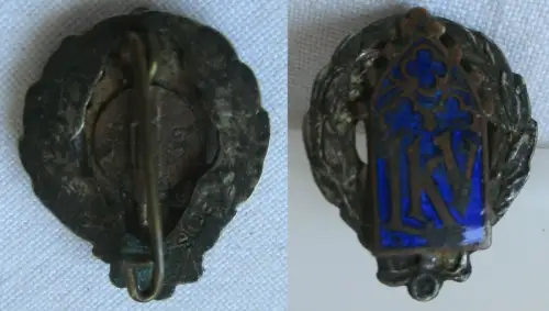 seltenes kirchliches Abzeichen LKV 800er Silber (128656)