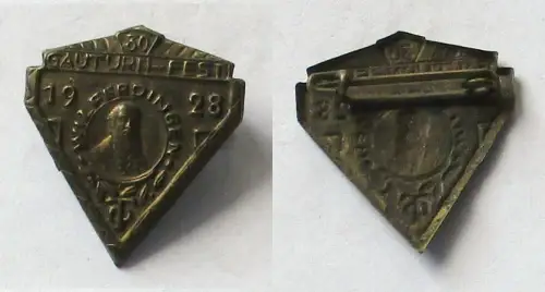 seltenes Abzeichen 30 Jahre Gauturn-Fest Wilferdingen 1928 (132773)