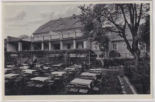 85188 Ak Luftkurort Jauernick Kreis Görlitz Kreuzbergbaude um 1930