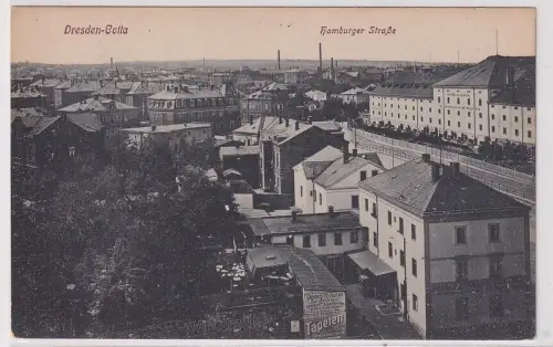 77215 Ak Dresden Cotta Hamburger Strasse um 1920