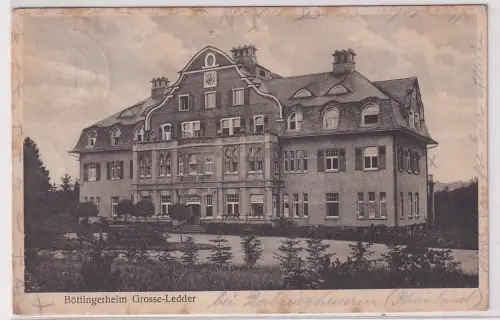 98596 Ak Böttingerheim Grosse-Ledder bei Wermelskirchen 1934