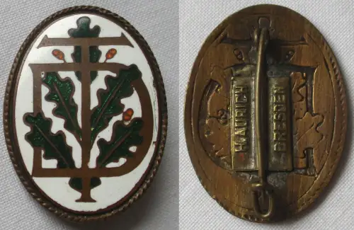 Ehrennadel 5. Form Abzeichen Deutsche Turnerschaft H. Aurich Dresden (137613)