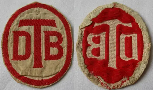 Seltenes Stoff Abzeichen Deutscher Turnerbund um 1930 (162727)