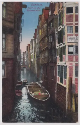 901194 Ak Hamburg Fleet bei der Reimerstwiete 1920