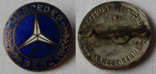 emaillierte Anstecknadel Firmenabzeichen Mercedes Benz Ø 20 mm (129338)