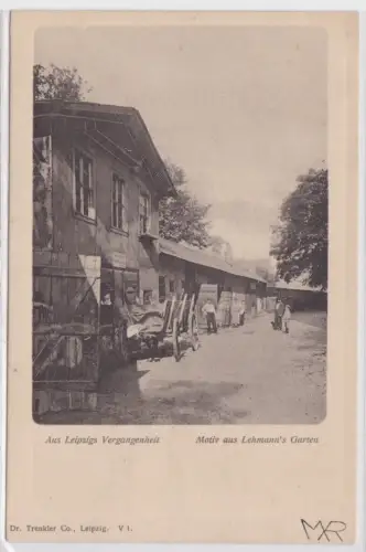 42425 Ak Aus Leipzigs Vergangenheit - Motive aus Lehmann's Garten um 1900