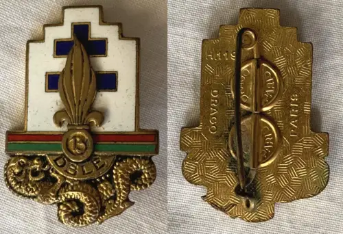 Abzeichen Französische Fremdenlegion 13. Halbbrigade 13e DBLE (162768)