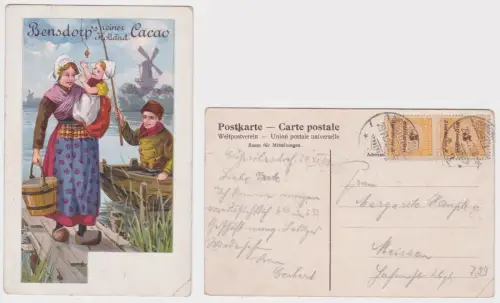 24297 Reklame Ak Bensdorp's seiner holländischen Cacao 1923