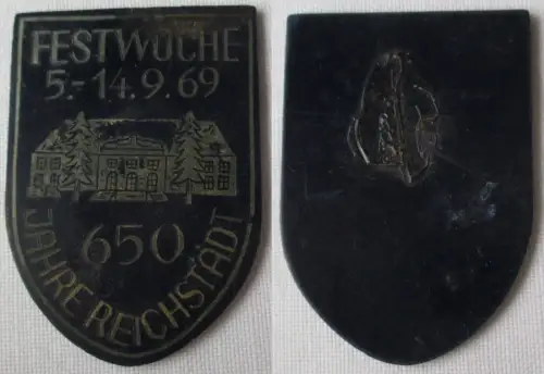 Abzeichen 650 Jahre Reichstädt Festwoche 5.-14. September 1969 (123091)