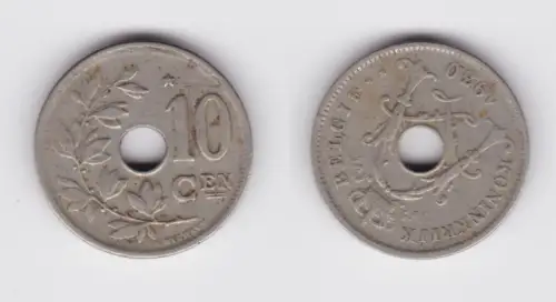 25 Centimes Kupfer Nickel Münze Belgien 1930 ss (163134)