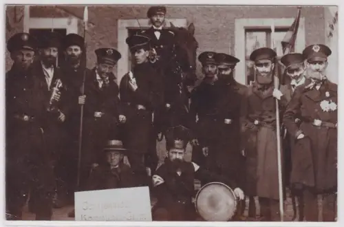 902293 Foto Ak Geringswalder Kommunal Garde um 1910