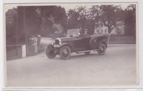 95523 Foto Ak Chemnitz alter Opel Pkw 1928