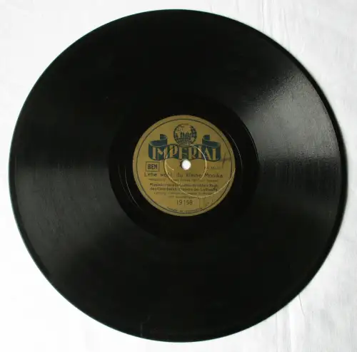 134854 Schellackplatte Imperial "Luftnachrichten Regiment der Luftwaffe"