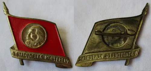 DDR Abzeichen 4. Stadtdelegierten Konferenz (119378)