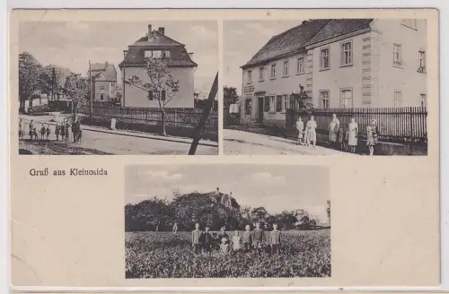 66235 Mehrbild Ak Gruß aus Kleinosida bei Zeitz Ortsansichten um 1920