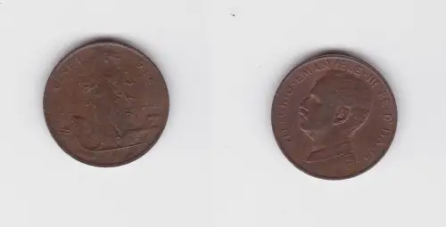 1 Centesimo Kupfer Münze Italien 1912 (123589)