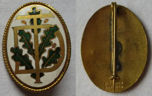 Ehrennadel 5. Form Abzeichen Deutsche Turnerschaft H. Aurich Dresden (138778)