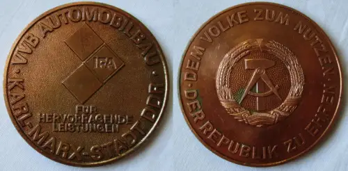 DDR Medaille VVB Automobilbau Karl-Marx-Stadt hervorragende Leistung IFA /108327