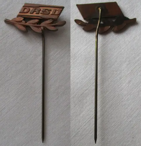 DDR Anstecknadel Ehrennadel Deutscher Ruder-Sport-Verband (DRSV) Bronze (154072)