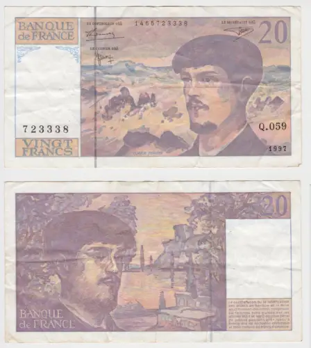 20 Franc Banknote Frankreich 1997 (111136)