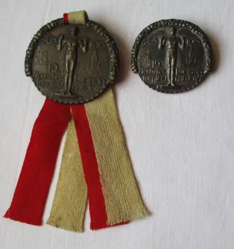Abzeichen 12. Deutsches Turnfest Leipzig 1863 - 1913 (152549)