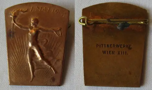 sozialdemokratisches Abzeichen Maifeier 1. Mai 1927 SDAP Wien (151920)