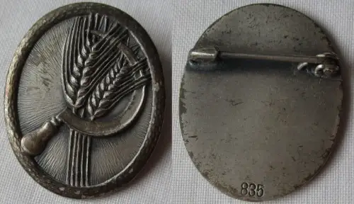 kommunistisches Abzeichen 835er Silber Sichel und Ähren (126694)