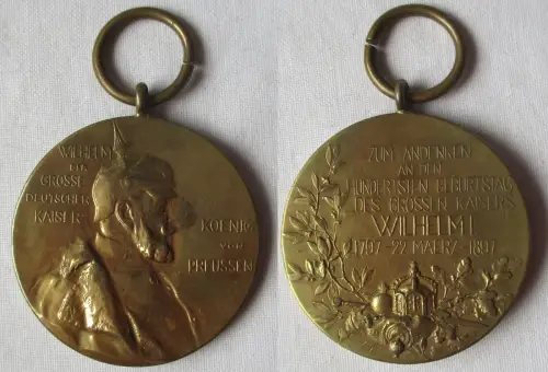 alte Preussen Centenar Medaille 1897 (171520)
