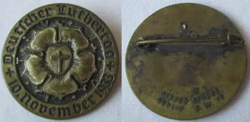 altes Abzeichen Deutscher Luthertag 10.November 1933 (143904)