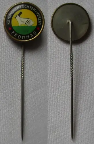 alte Anstecknadel Kaninchenzüchter Verein Frohnau um 1930  (161469)