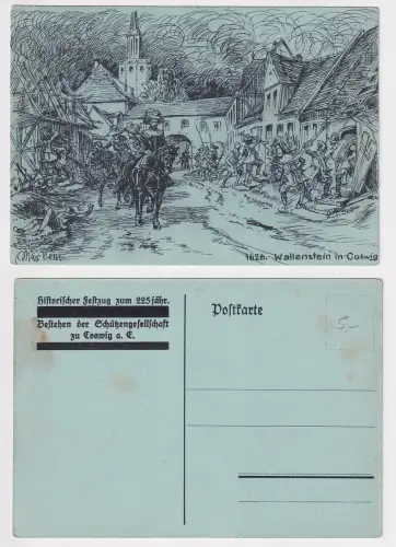 97520 AK Historischer Festzug zum 225jähr. Bestehen Schützengesellschaft Coswig