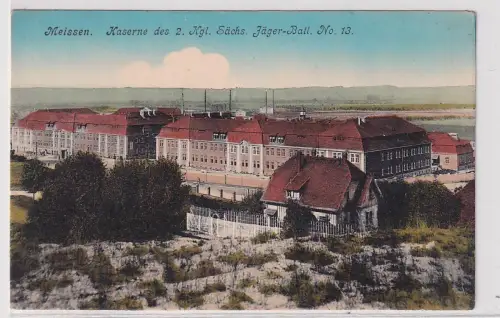 34761 AK Meissen - Kaserne des 2. kgl. sächs. Jäger-Bataillon Nr. 13
