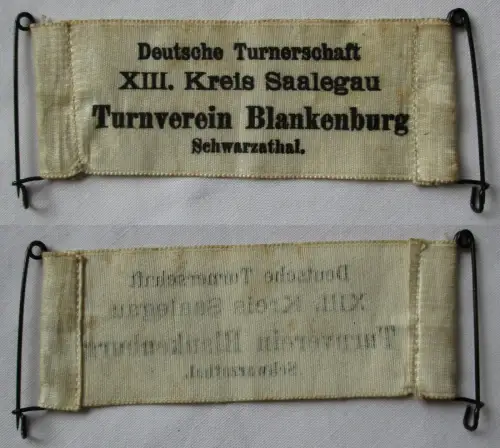 Abzeichen Deutsche Turnerschaft XIII. Kreis Saalegau TV Blankenburg (139693)