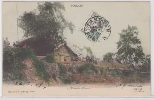 97300 Ak Tonkin Environs d`Hanoi französisch Indo China Vietnam um 1907