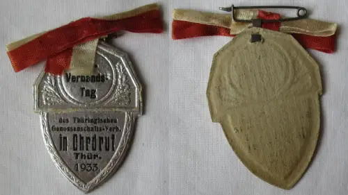 Abzeichen 67. Verbandstag Thür. Genossenschafts-Verb. Ohrdruf 1933 (133133)