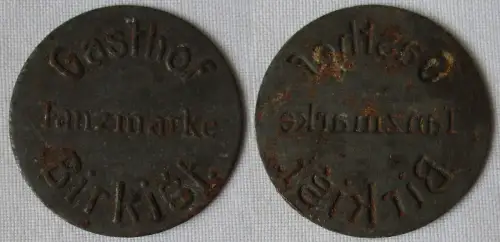 Wertmarke Tanzmarke Gasthof Birkigt Ø 28,5 mm (120871)