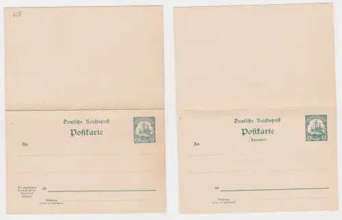 902741 Ganzsache P11 I Deutsche Kolonien 5/5 Pfennig Deutsch Südwestafrika 1900