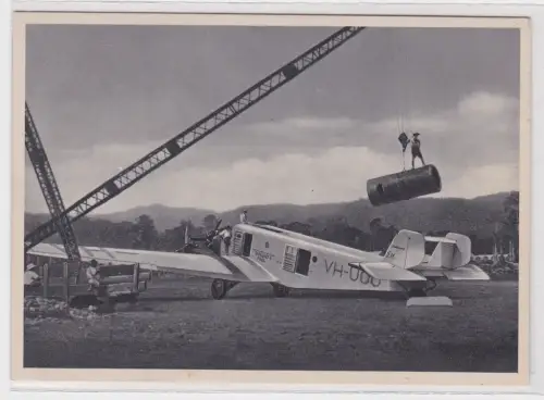 902716 Typenkarte Nr. 30 Ganzmetall Kabinen Flugzeug Junkers Ju G 31 Bj. 1926