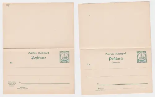 902739 Ganzsache P7 Deutsche Kolonien 5/5 Pfennig Samoa 1901