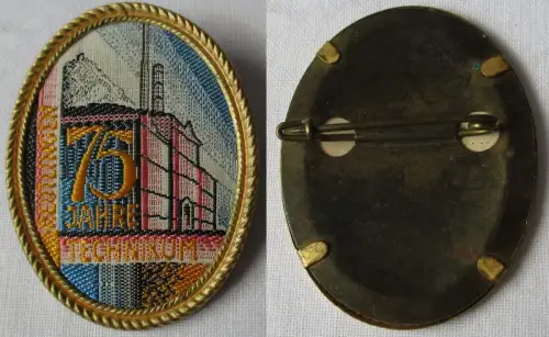 seltenes gesticktes Abzeichen 75 Jahre Technikum Reutlingen 1930 (141393)