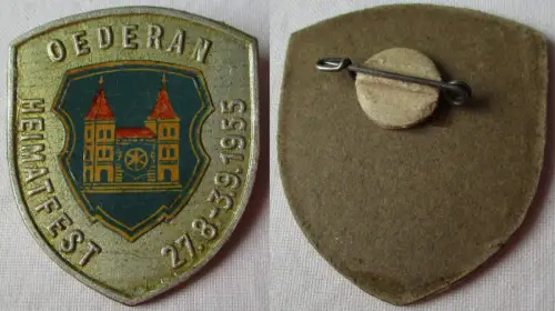 DDR Abzeichen Heimatfest Oederan 27. August - 3. September 1955 (120114)