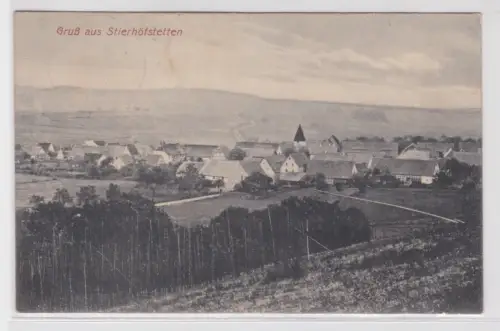 905111 Ak Gruß aus Stierhöfstetten Totalansicht 1911