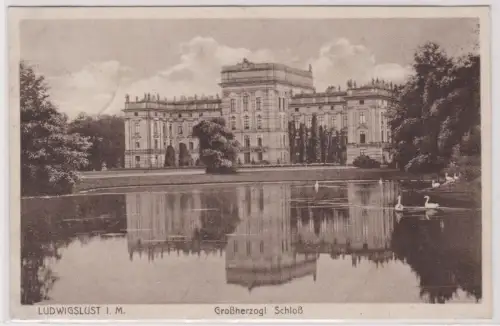 50501 Ak Ludwigslust in Mecklenburg großherzogliches Schloss 1928