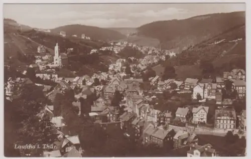 52663 Ak Lauscha in Thüringen Totalansicht um 1920