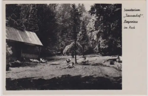 904239 Ak Friedrichroda in Thüringen "Sanatorium Tannenhof" um 1940