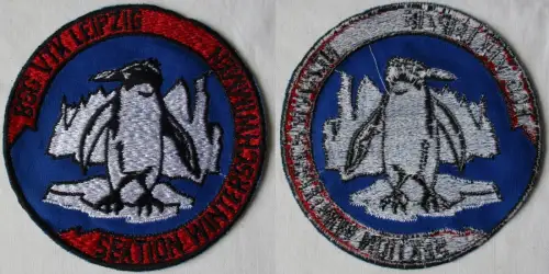 DDR Aufnäher Stoff Abzeichen BSG VTK Leipzig Sektion Winterschwimmen (164752)