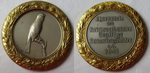 Medaille Ehrenpreis der Reichsverbandes deutscher Kanarienzüchter 1941 (157476)